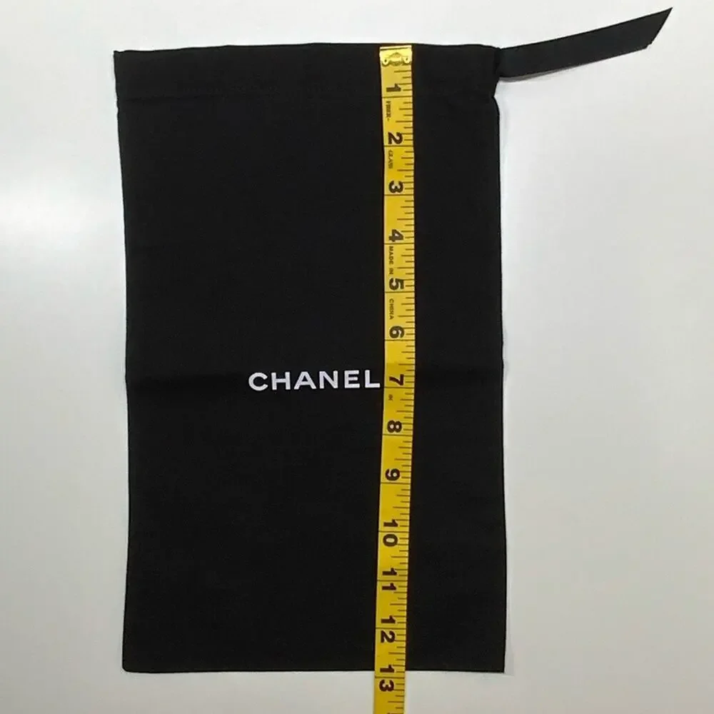 Chanel | Dust Bag | Black | L13 x W8 inch